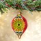 Huras Family 7.25 In Canterbury Cheer Poinsettias Christmas Tree Ornament , Christmas Decor Classic Merry & Bright Reflector Lemon Drop